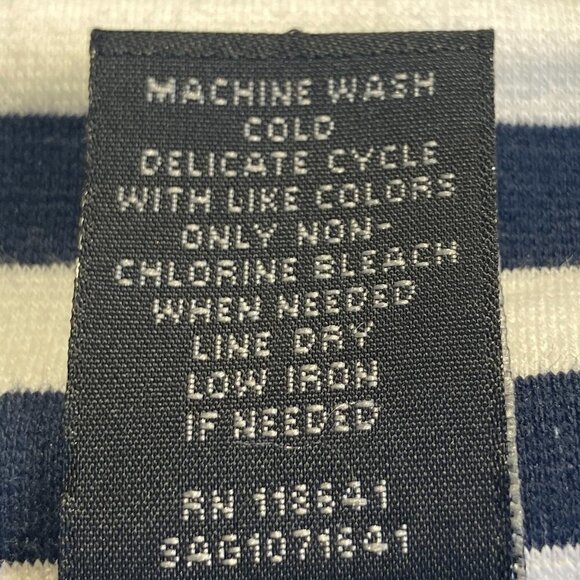 Lane Bryant SZ24 Navy & White stripe moto jacket Nautical Sailor Coastal Preppy - Picture 11 of 12